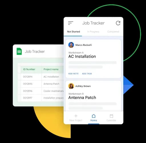 AppSheet preview