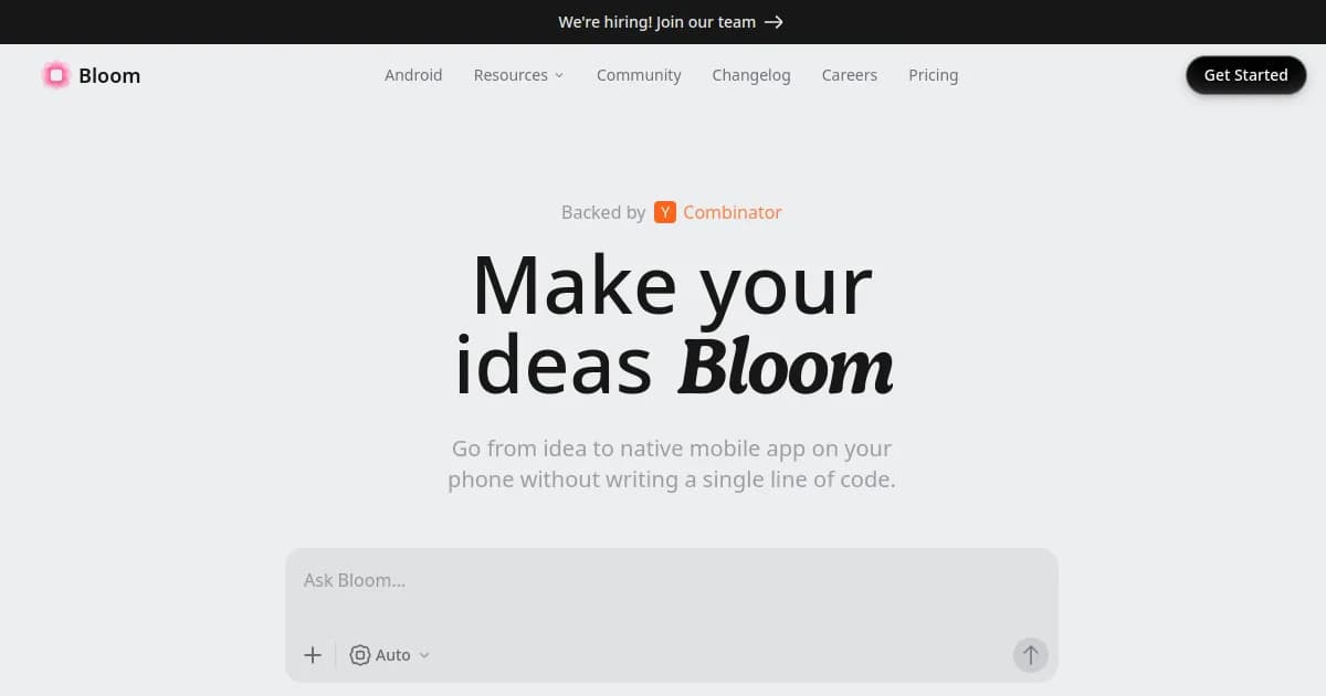 Bloom preview