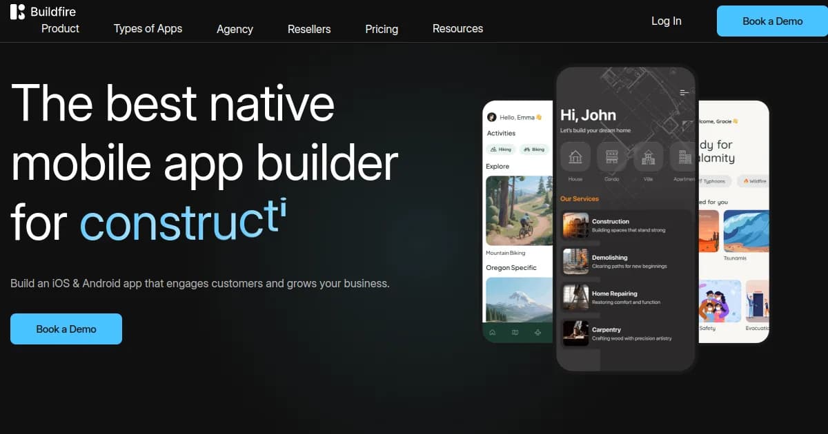 BuildFire preview