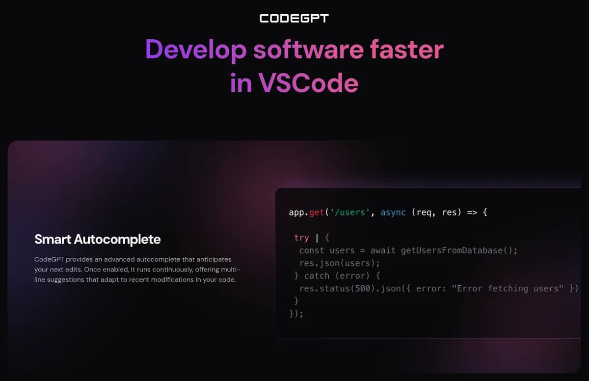 CodeGPT preview