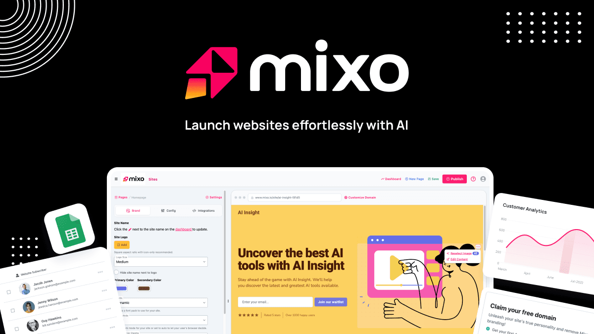 Mixo preview