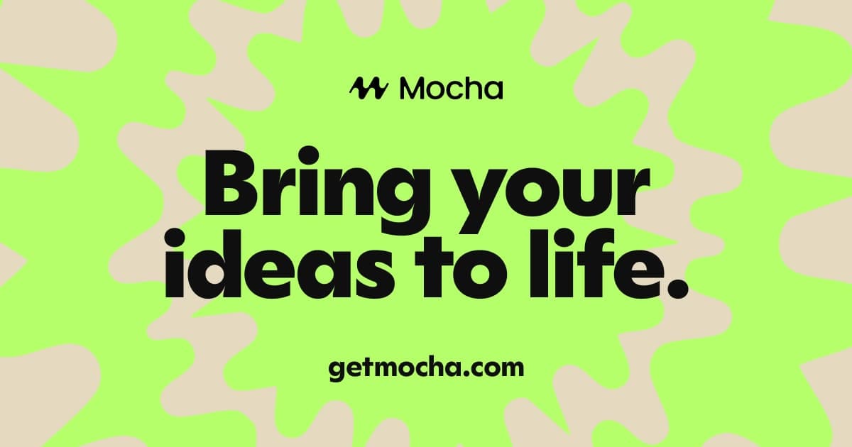 Mocha site artwork