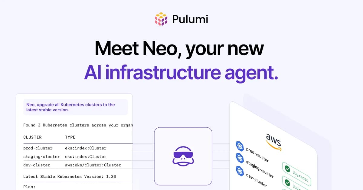 Pulumi AI (Neo) preview