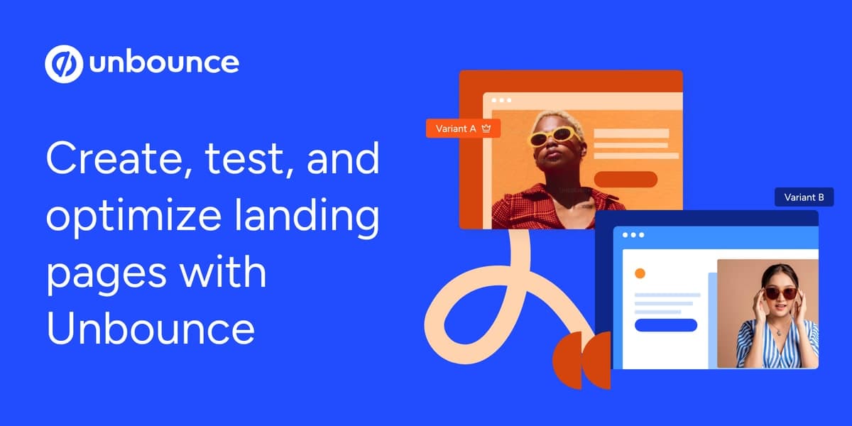 Unbounce site artwork
