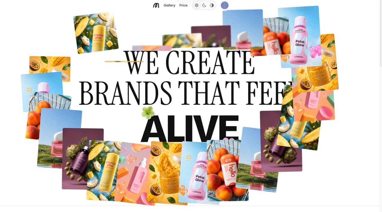 Alive, a site published with Modulify