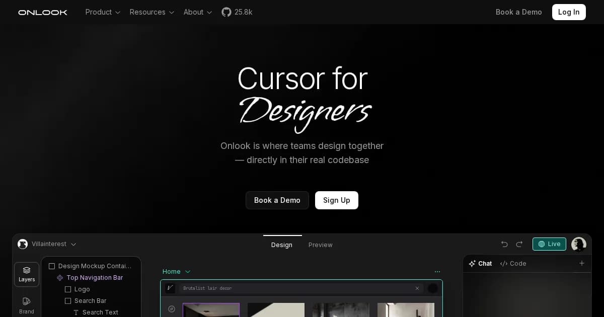 Onlook preview